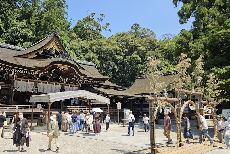 大神神社 茅の輪くぐり